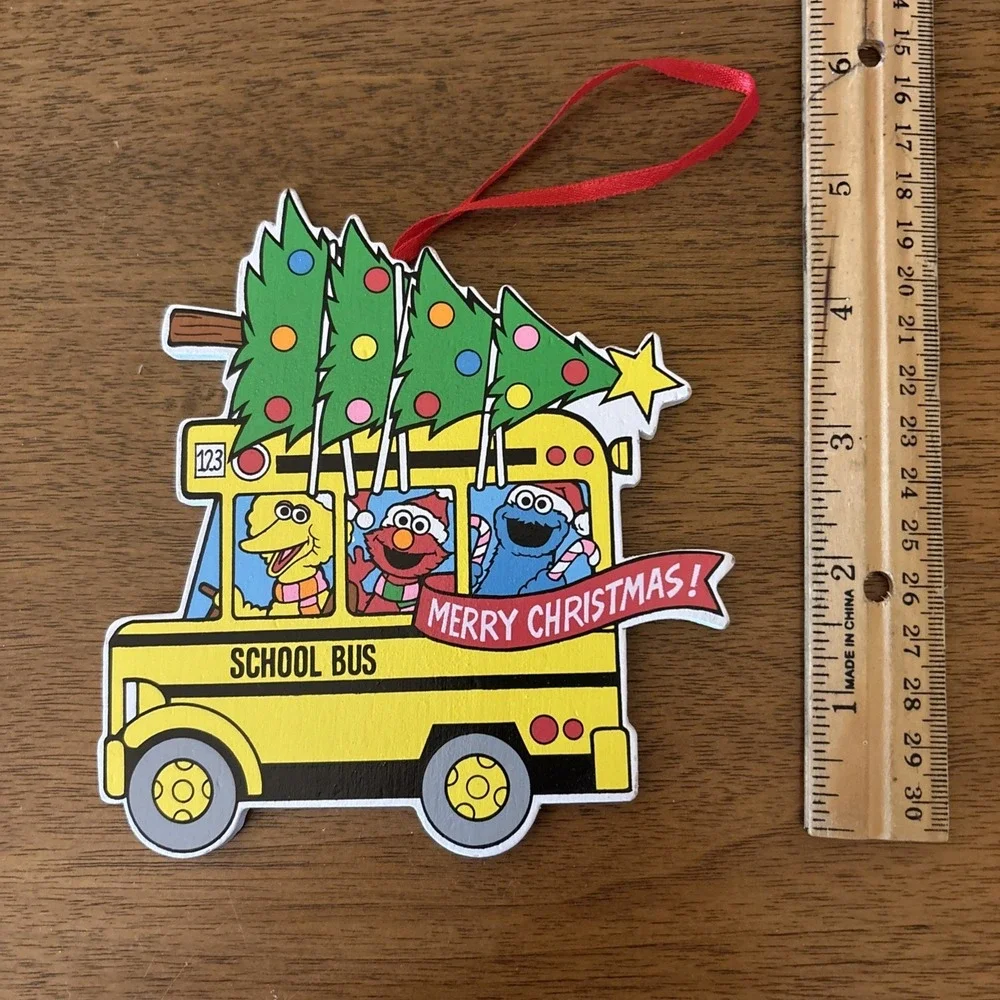 New Vintage 1993‎ Sesame Street Jim Henson Christmas Ornament - Sesame Street